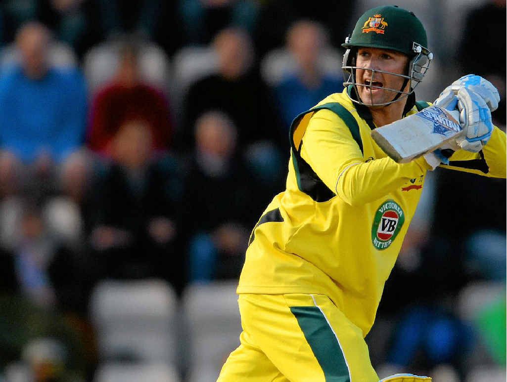 Australian skipper Michael Clarke scored 75 runs in the final one-dayer against England yesterday. Australian skipper Michael Clarke scored 75 runs in the final one-dayer against England yesterday.