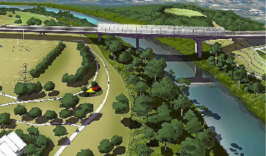 VISION: The Norman St Bridge plan needs an investment partnership between three levels of government. VISION: The Norman St Bridge plan needs an investment partnership between three levels of government.