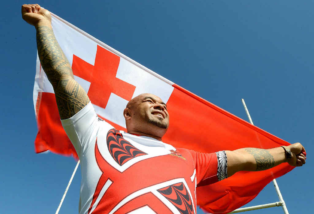 I LOVE TONGA: Charles Tonga is passionate about his work as the Tongan rugby league coach for the World Cup. I LOVE TONGA: Charles Tonga is passionate about his work as the Tongan rugby league coach for the World Cup.