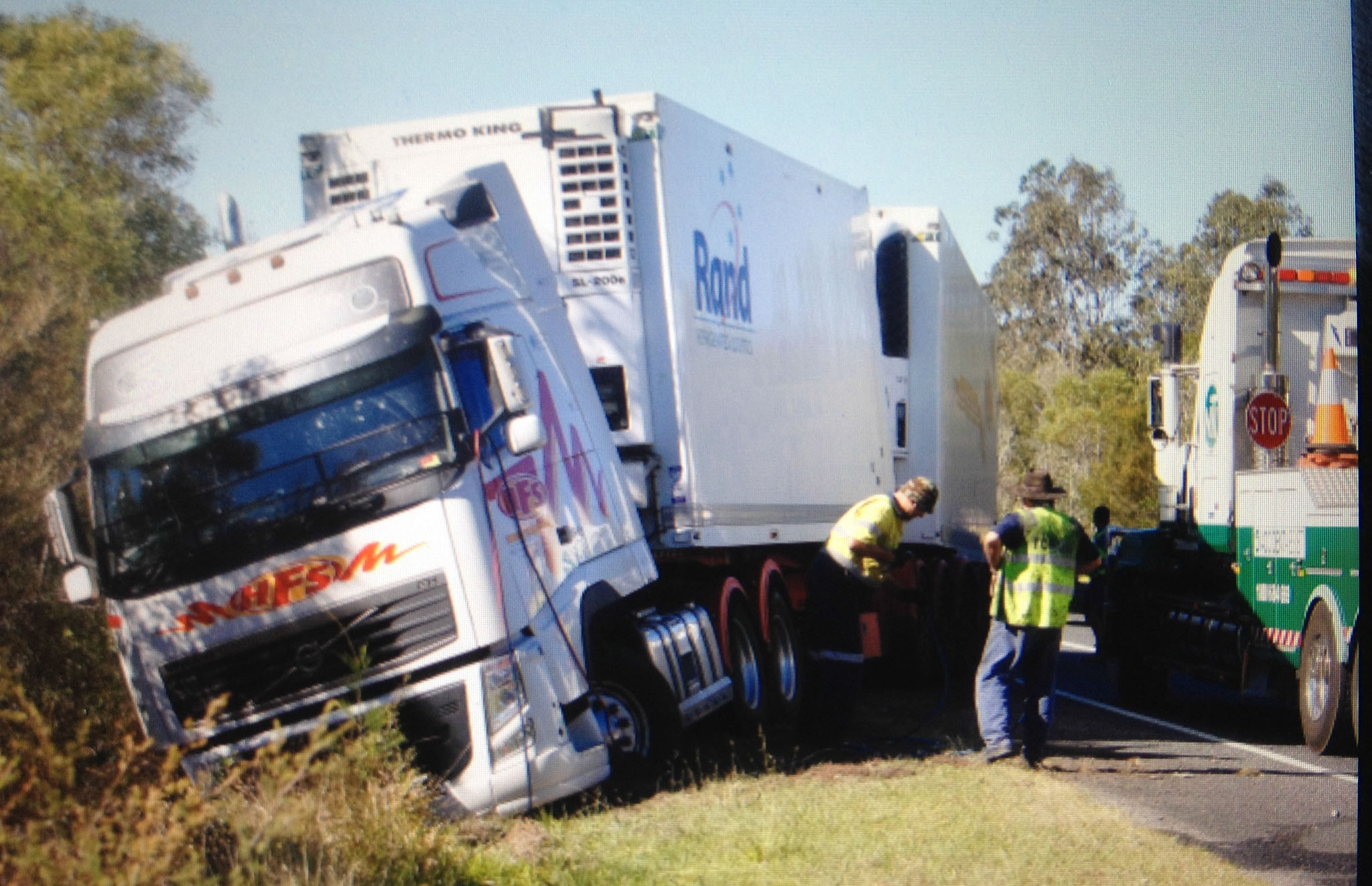The highway has reopened hours after a serious accident. The highway has reopened hours after a serious accident.