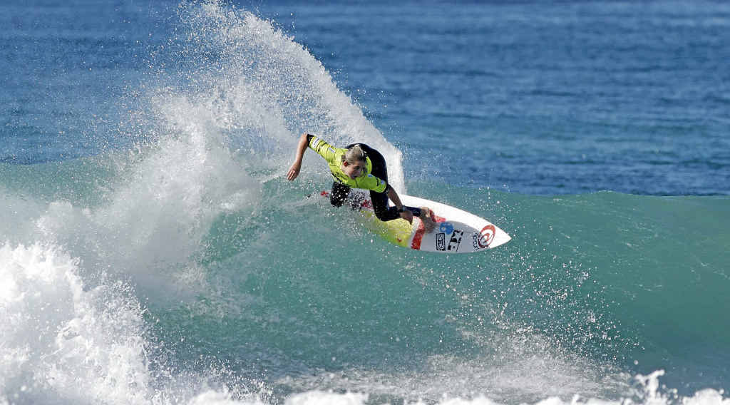 SURF’S UP: McDonagh charges through the round of 16 on Saturday. SURF’S UP: McDonagh charges through the round of 16 on Saturday.
