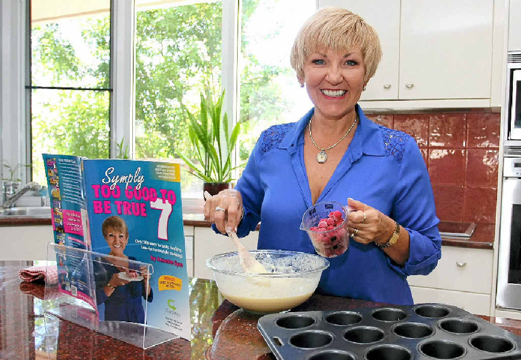 LOW-FAT YUM: Weight loss expert and low fat cook book author Annette Sym enjoying her time at home. LOW-FAT YUM: Weight loss expert and low fat cook book author Annette Sym enjoying her time at home.