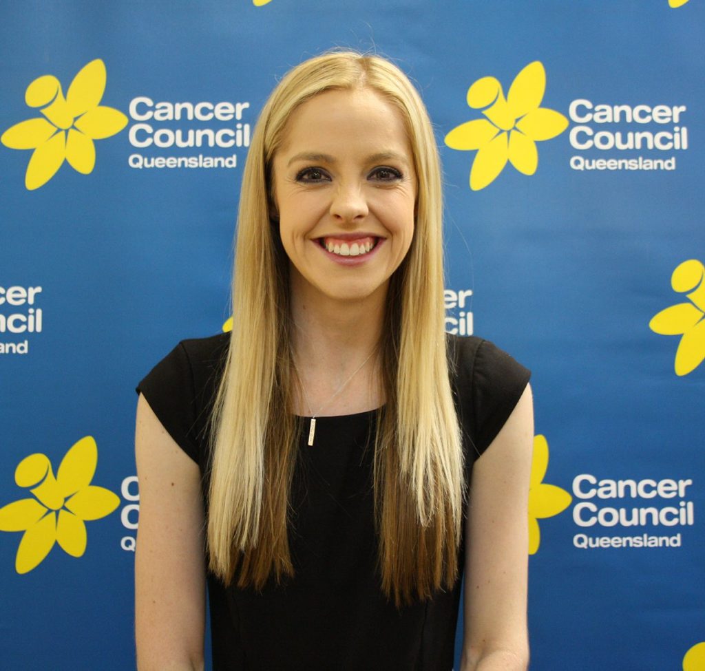 Cancer Council Queensland spokeswoman Katie Clift. Cancer Council Queensland spokeswoman Katie Clift.