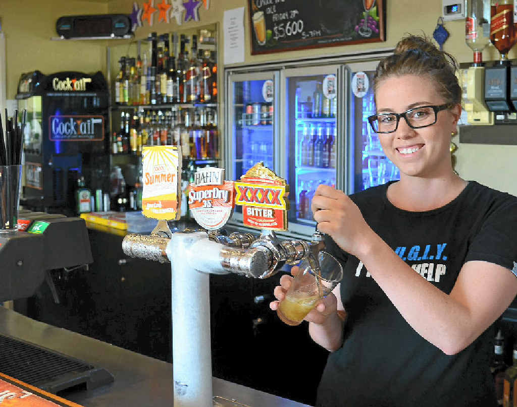 H&J; bartender Lucy Fenton raised more than $2000 for the Leukaemia Foundation as part of the UGLY fundraiser. H&J; bartender Lucy Fenton raised more than $2000 for the Leukaemia Foundation as part of the UGLY fundraiser.