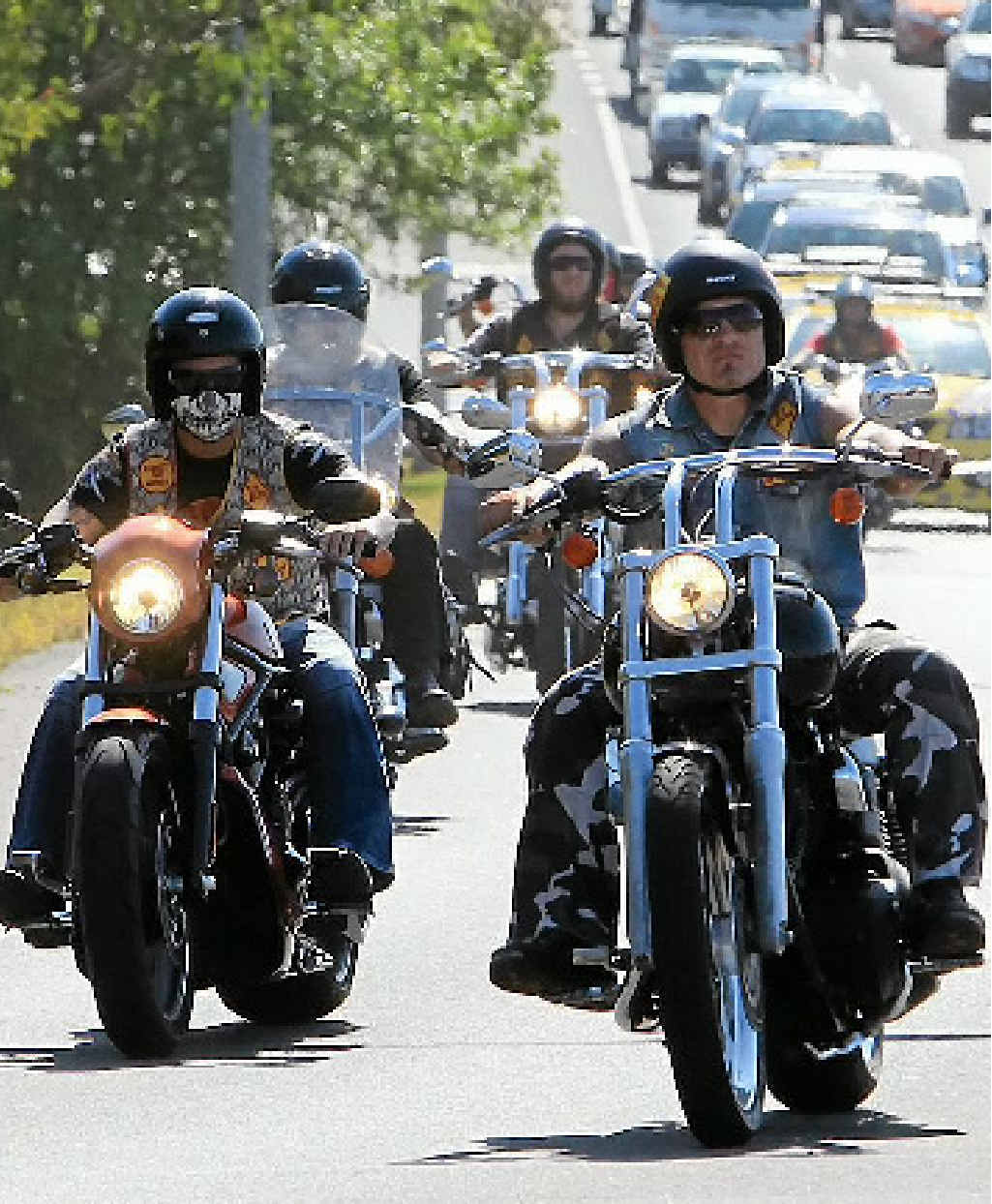 Four bikie gangs have set up shop in Gladstone, allegedly peddling drugs to high income workers. Four bikie gangs have set up shop in Gladstone, allegedly peddling drugs to high income workers.