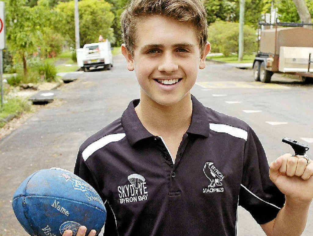 ONE TO WATCH: Bangalow’s Luca Bisogni is quickly establishing himself as an umpire. ONE TO WATCH: Bangalow’s Luca Bisogni is quickly establishing himself as an umpire.