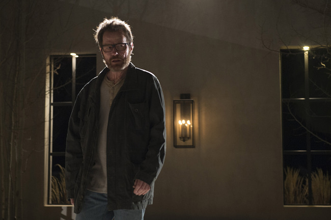 Bryan Cranston as Walter White in the finale of Breaking Bad.
