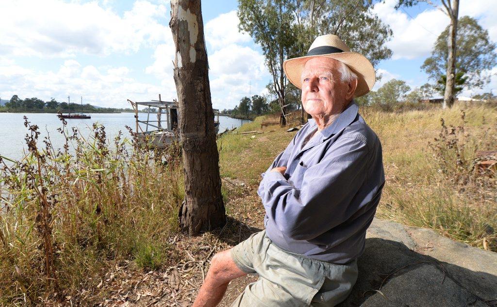 Kevin Weisse has spent his life on the Fitzroy River and is now sharing his knowledge with the Historical Society. Photo: Chris Ison / The Morning Bulletin