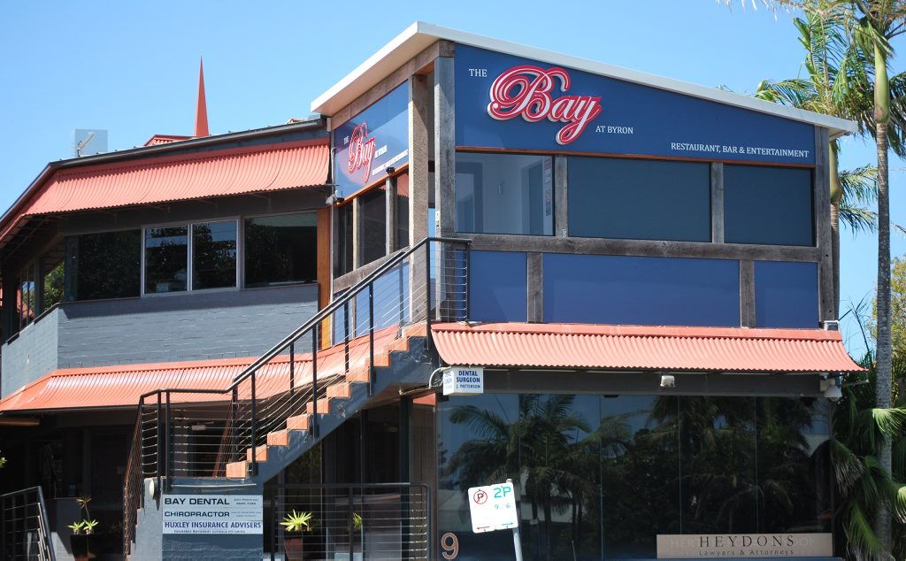 Topless bar, The Bay at Byron, Byron Bay. Topless bar, The Bay at Byron, Byron Bay.