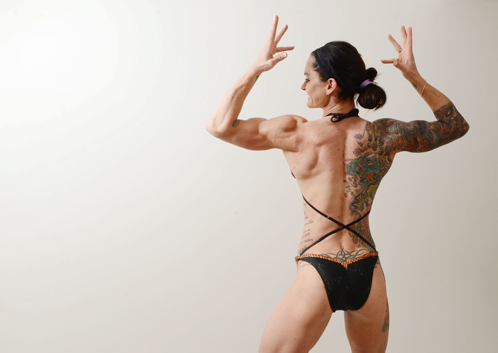 27 year old figure competitor Sherrie Gossow has recently won a Queensland body-building title. Photo: Sarah Harvey / The Queensland Times 27 year old figure competitor Sherrie Gossow has recently won a Queensland body-building title. Photo: Sarah Harvey / The Queensland Times