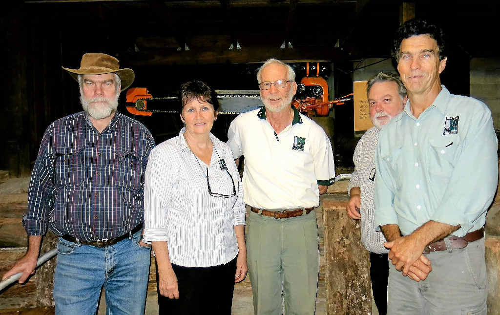 FORESTRY FUTURE: Staff and board members Paul Ryan, Bronwyn Lloyd, Tim Frodsham, Paul Daly and Sean Ryan. FORESTRY FUTURE: Staff and board members Paul Ryan, Bronwyn Lloyd, Tim Frodsham, Paul Daly and Sean Ryan.