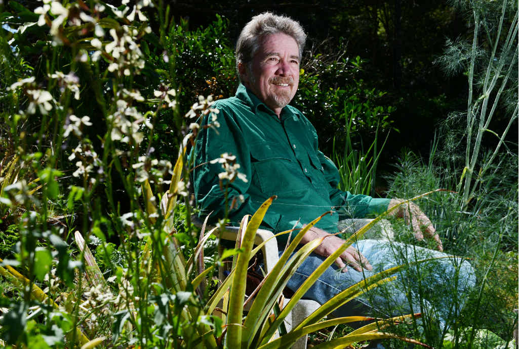 NEW VENTURE: Alstonville will have its first farmers’ market this weekend, thanks to organiser Steve Cooke, who is pictured in his McLeans Ridges vegetable garden. NEW VENTURE: Alstonville will have its first farmers’ market this weekend, thanks to organiser Steve Cooke, who is pictured in his McLeans Ridges vegetable garden.