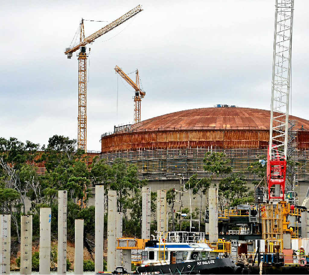LNG projects on Curtis Island, Gladstone are tipped to boost resources industry revenue as coal prices deal with ongoing challenges. LNG projects on Curtis Island, Gladstone are tipped to boost resources industry revenue as coal prices deal with ongoing challenges.
