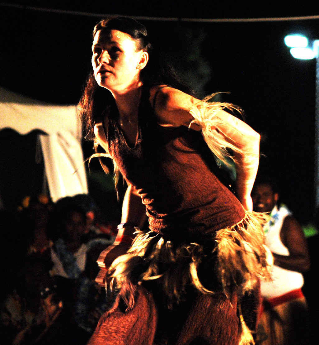AMAZING NIGHT: Performer at the opening ceremony of the Boomerang Festival at Tyagarah on Friday night. AMAZING NIGHT: Performer at the opening ceremony of the Boomerang Festival at Tyagarah on Friday night.