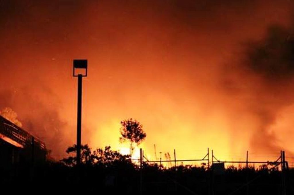 Terranora Country Clubs fire. Terranora Country Clubs fire.