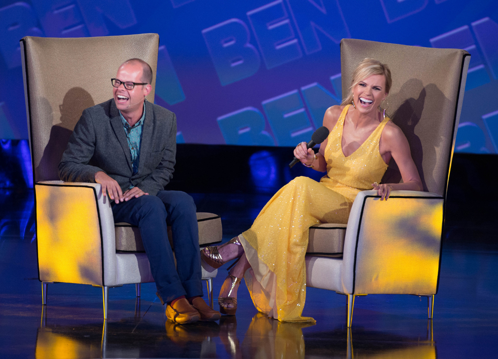 Ben chats to host Sonia Kruger Ben chats to host Sonia Kruger
