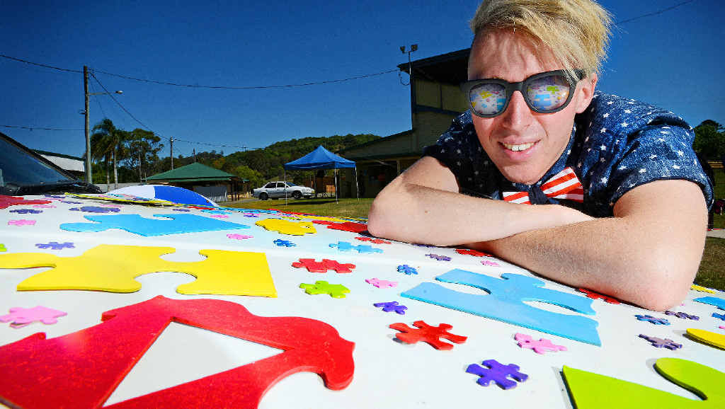 PIECE, MAN: Nic Flanagan is on the North Coast National Management Committee. He is pictured putting together the pieces for a great show. PIECE, MAN: Nic Flanagan is on the North Coast National Management Committee. He is pictured putting together the pieces for a great show.