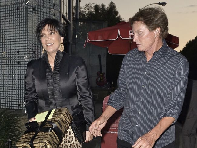 Kris and Bruce Jenner Kris and Bruce Jenner