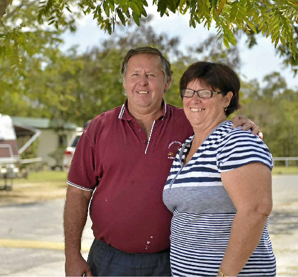 LIVIN’ THE DREAM: Mort and Gayle Gott are managers of the Lake Awoonga caravan and camping grounds. LIVIN’ THE DREAM: Mort and Gayle Gott are managers of the Lake Awoonga caravan and camping grounds.
