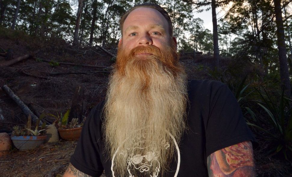 Nathen Coles will represent the Sunshine Coast at a beard competition in Brisbane. Nathen Coles will represent the Sunshine Coast at a beard competition in Brisbane.