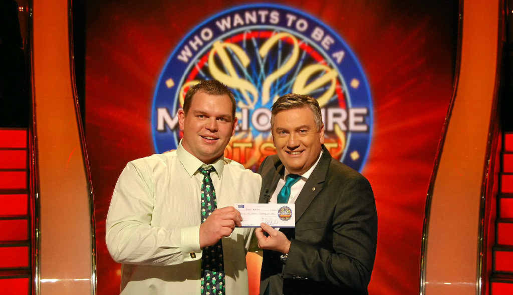 NICE HAUL: Geoff Keating from Regency Downs has won big on Channel Nine’s Millionaire Hot Seat, scoring $100 000.