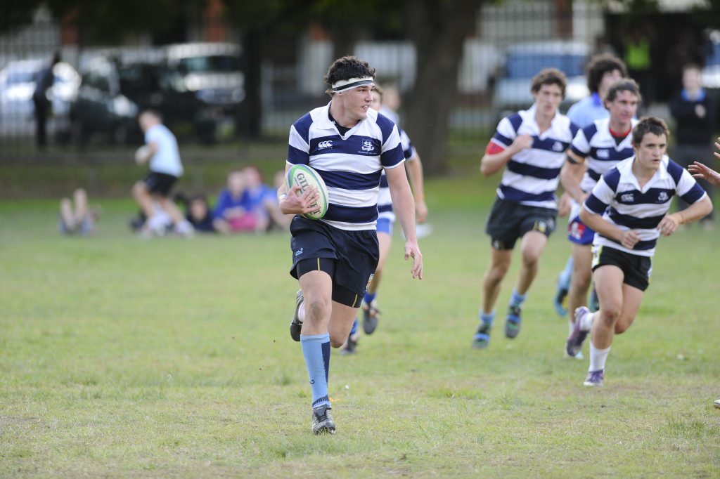 Connor Vest - playing for Grafton High School rugby side. Photo Adam Hourigan / The Daily Examiner Connor Vest - playing for Grafton High School rugby side. Photo Adam Hourigan / The Daily Examiner