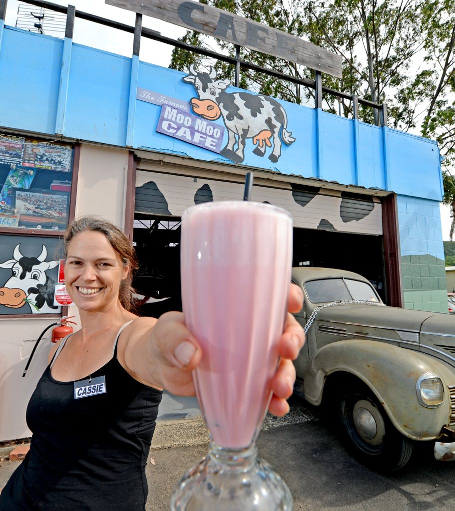 Cassie Smith is managing the revamped Mooball Cafe. 