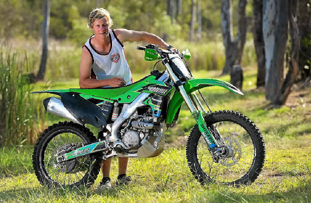 Brock Harris, 16, won all three rounds of the Curtis Coast Trail Riders series in 2013. Brock Harris, 16, won all three rounds of the Curtis Coast Trail Riders series in 2013.