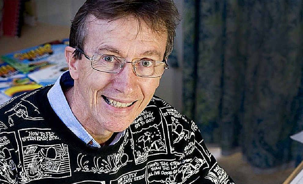 Cartoonist Gary Clark works on his daily comic Swamp first published in 1981. Cartoonist Gary Clark works on his daily comic Swamp first published in 1981.