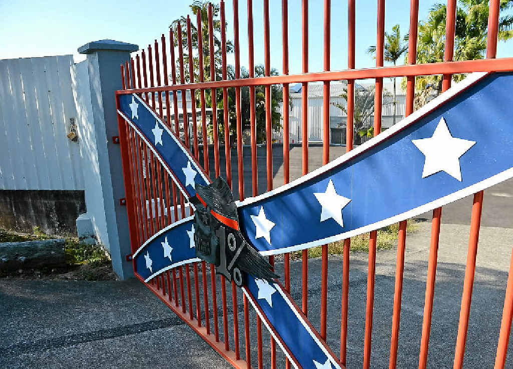 The boarded-up Bandidos clubhouse on Caloundra Rd, Caloundra where all the signs have been removed and the gates locked, the Rebels’ clubhouse in Eumundi Rd, Noosaville, looks deserted, and the entrance to the Rebels’ property in Kunda Park. The boarded-up Bandidos clubhouse on Caloundra Rd, Caloundra where all the signs have been removed and the gates locked, the Rebels’ clubhouse in Eumundi Rd, Noosaville, looks deserted, and the entrance to the Rebels’ property in Kunda Park.