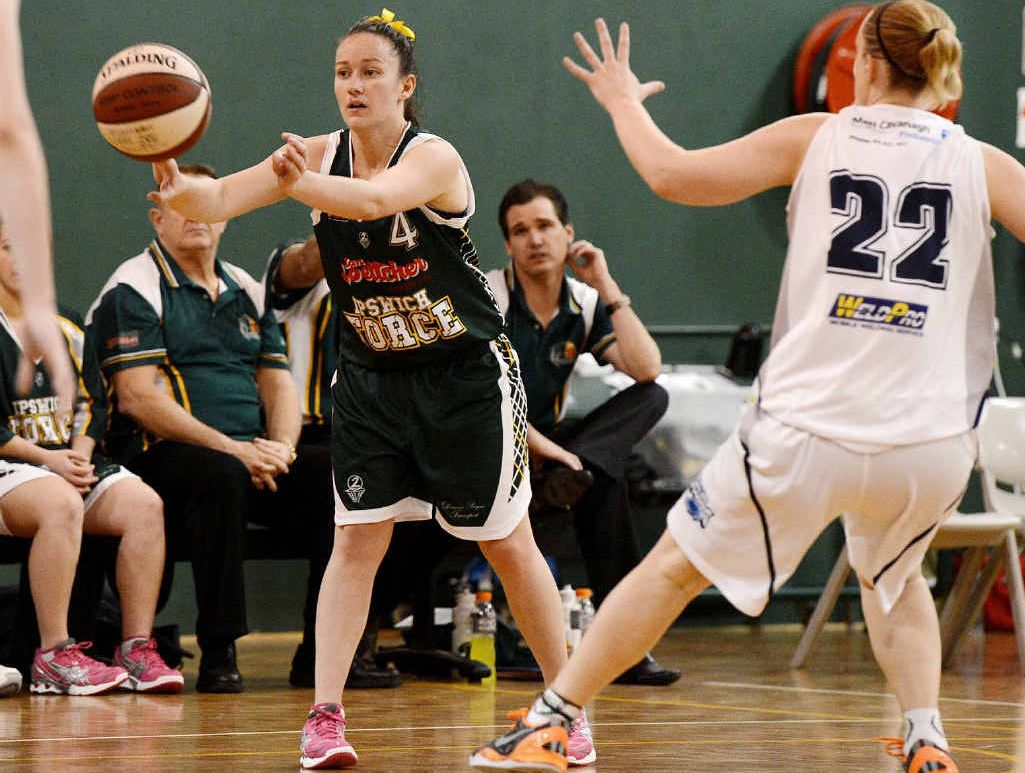 FORWARD MOVE: Ipswich Force basketballer Courtney Taylor is hoping to gain a national league start with Logan Thunder. FORWARD MOVE: Ipswich Force basketballer Courtney Taylor is hoping to gain a national league start with Logan Thunder.