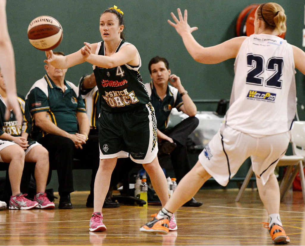 FORWARD MOVE: Ipswich Force basketballer Courtney Taylor is hoping to gain a national league start with Logan Thunder. FORWARD MOVE: Ipswich Force basketballer Courtney Taylor is hoping to gain a national league start with Logan Thunder.