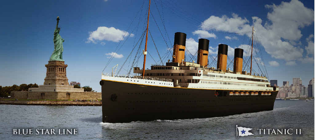 BIG DREAMS: A computer generated image of the Titanic II, which Clive Palmer hopes will make its maiden voyage from Southampton to New York in 2016. Not content with that, the Coast resort owner now intends to make a film about the voyage. BIG DREAMS: A computer generated image of the Titanic II, which Clive Palmer hopes will make its maiden voyage from Southampton to New York in 2016. Not content with that, the Coast resort owner now intends to make a film about the voyage.