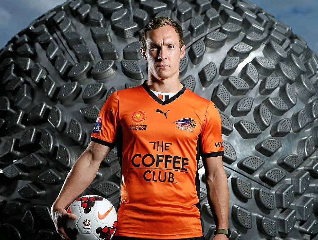 USING HIS HEAD: Roar skipper Matt Smith.