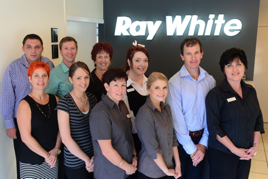 Ray White Gladstone staff. Ray White Gladstone staff.