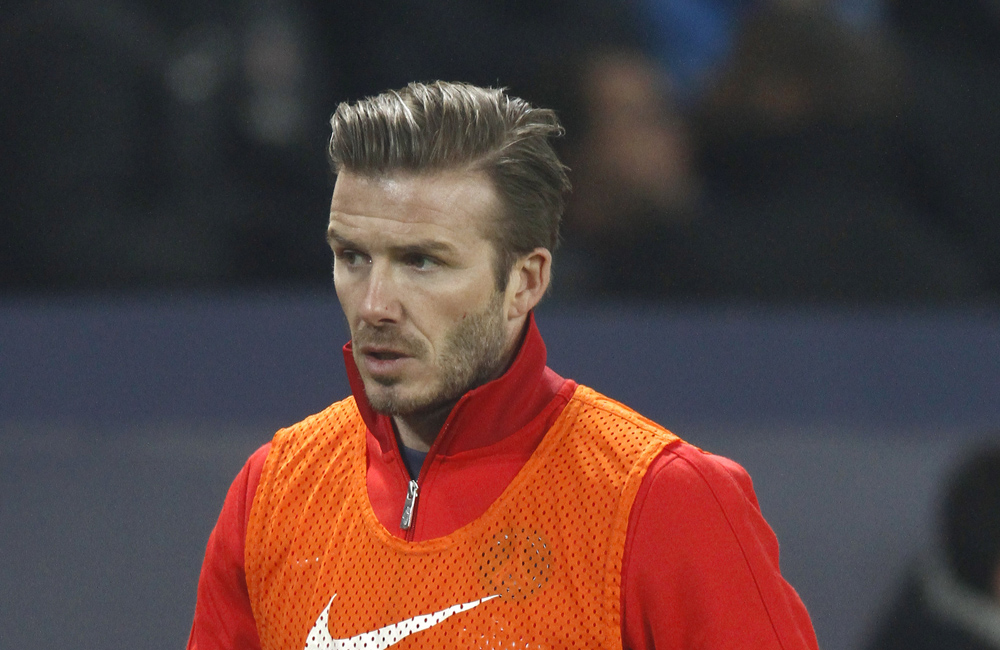 David Beckham. David Beckham.