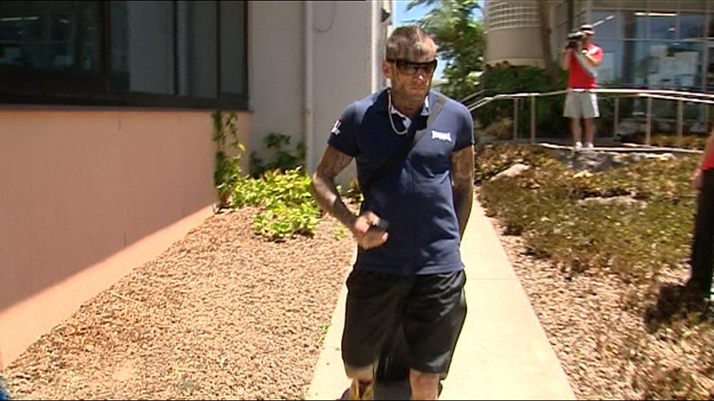 Lorne James Campbell, 33, was released on bail from a Maroochydore court after a magistrate said the evidence he was a bikie was not sufficient. Lorne James Campbell, 33, was released on bail from a Maroochydore court after a magistrate said the evidence he was a bikie was not sufficient.