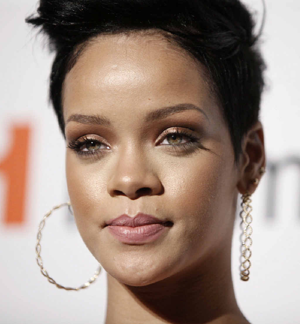 The real Rihanna. The real Rihanna.