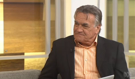 Insiders host Barrie Cassidy shown on ABC television. Insiders host Barrie Cassidy shown on ABC television.
