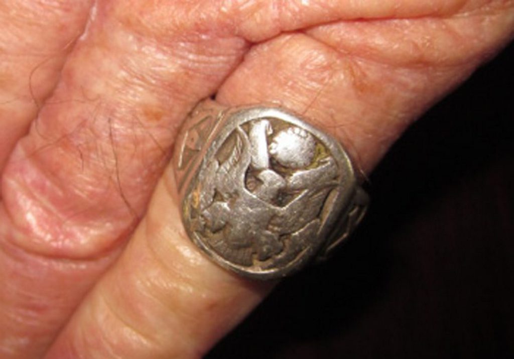 The US Serviceman's ring found on Yeppoon Main Beach. Photo Supplied The US Serviceman's ring found on Yeppoon Main Beach. Photo Supplied