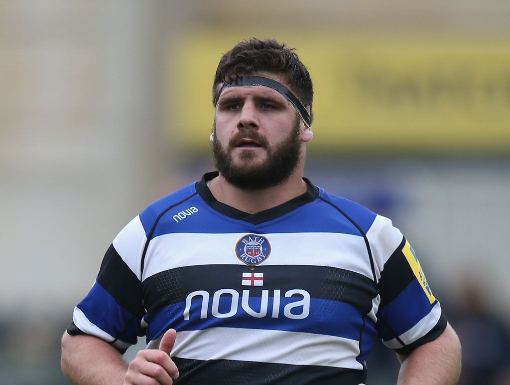 Rob Webber of Bath looks on during the Aviva Premiership match between Bath and Leicester Tigers Rob Webber of Bath looks on during the Aviva Premiership match between Bath and Leicester Tigers