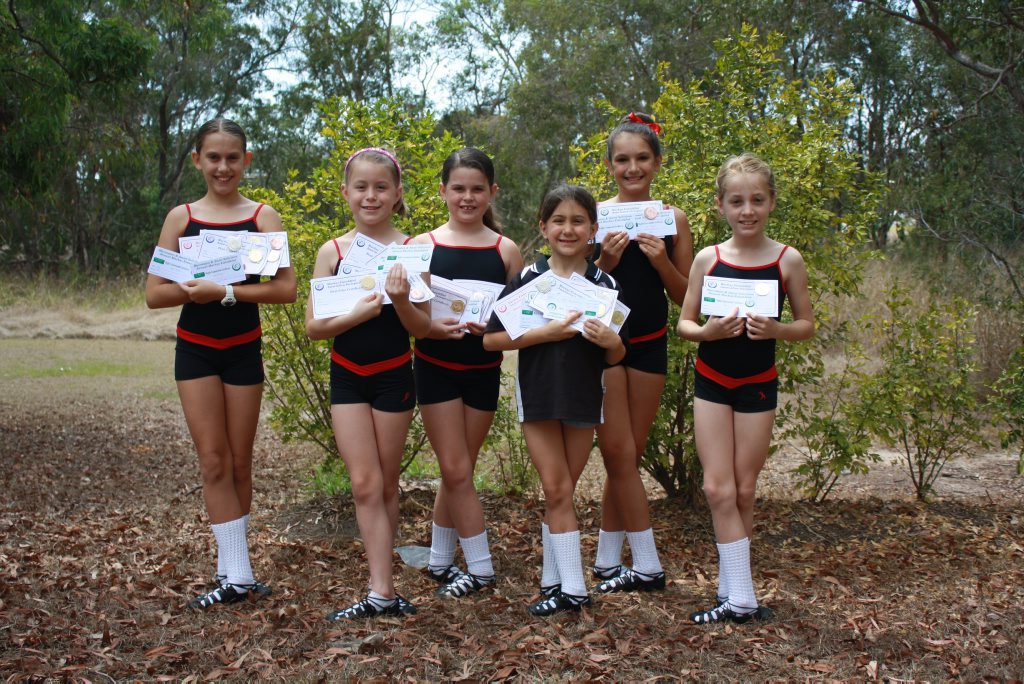 DANCE: Pictured are the 7 to 11-year-old dancers from the PCYC Irish Dancers who competed at the 2013 Mackay Eisteddfod on October 20 with fantastic results. (L-R) Natalie Brandon, Jenai Taylor, Olivia Tudman, Piper McDade, Kasi Richardson and Amber Brennan. Photo Contributed DANCE: Pictured are the 7 to 11-year-old dancers from the PCYC Irish Dancers who competed at the 2013 Mackay Eisteddfod on October 20 with fantastic results. (L-R) Natalie Brandon, Jenai Taylor, Olivia Tudman, Piper McDade, Kasi Richardson and Amber Brennan. Photo Contributed
