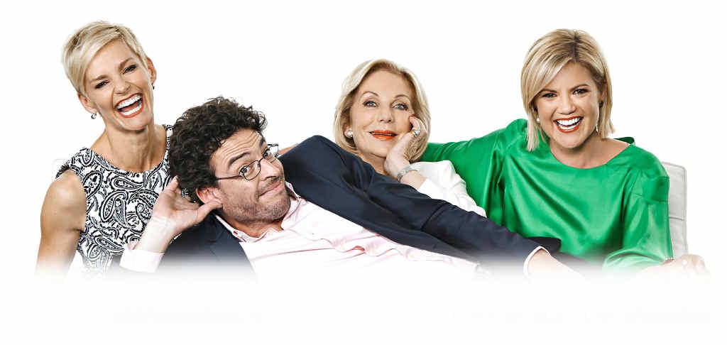 Jessica Rowe Joe Hildebrand, Ita Buttrose, and Sarah Harris of Studio 10. Jessica Rowe Joe Hildebrand, Ita Buttrose, and Sarah Harris of Studio 10.