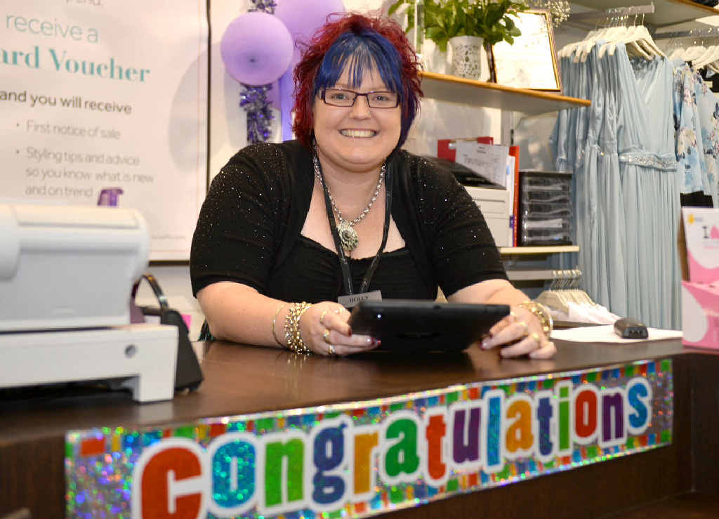 Gympie Autograph store manager Holly Lette celebrates winning Speciality Fashion Group Manager of the Year for her outstanding achievements with the Gympie store. Gympie Autograph store manager Holly Lette celebrates winning Speciality Fashion Group Manager of the Year for her outstanding achievements with the Gympie store.
