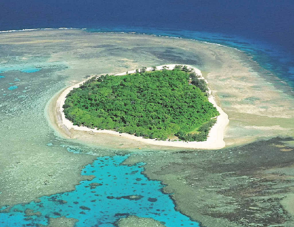 Lady Musgrave island, part of the Great Barrier Reef’s Capricorn Bunker group of islands, only allows 20 people on the island at a time. Lady Musgrave island, part of the Great Barrier Reef’s Capricorn Bunker group of islands, only allows 20 people on the island at a time.
