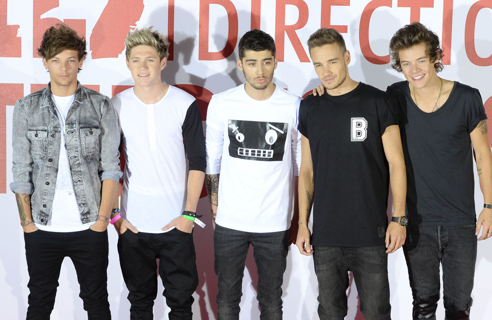 UK boy band One Direction. UK boy band One Direction.