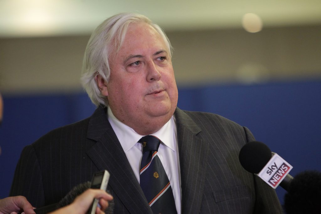 Clive Palmer: tough year, but still a billionaire. Clive Palmer: tough year, but still a billionaire.