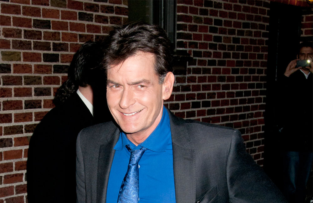 Charlie Sheen. Charlie Sheen.