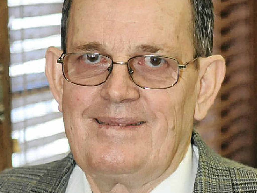Outspoken: Ian Petersen opposes the levee. Outspoken: Ian Petersen opposes the levee.