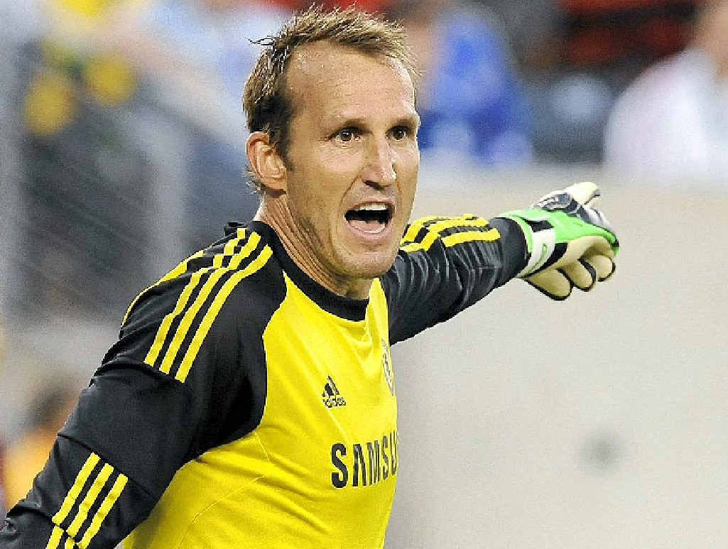 HUGE LOSS: New Socceroos coach Ange Postecoglou will look to replace Australia’s most capped player Mark Schwarzer (main picture) with the likes of promising young keepers Matt Ryan (inset left) and Mitch Langerak (inset right). HUGE LOSS: New Socceroos coach Ange Postecoglou will look to replace Australia’s most capped player Mark Schwarzer (main picture) with the likes of promising young keepers Matt Ryan (inset left) and Mitch Langerak (inset right).